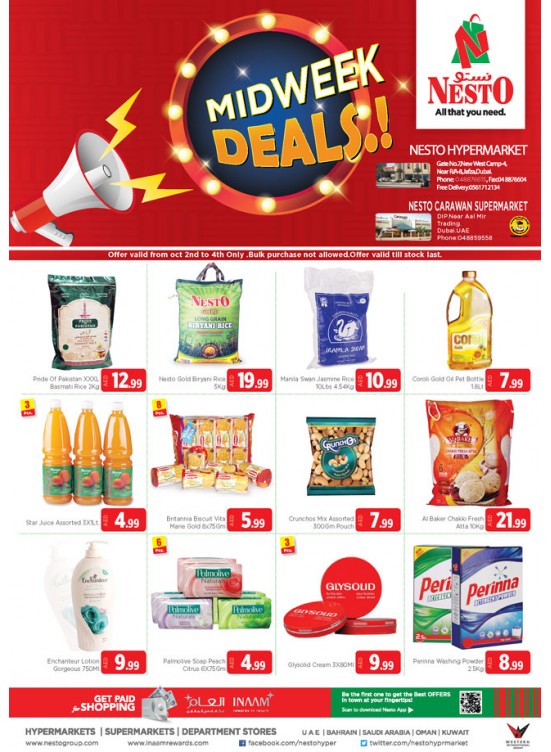 Midweek Deals - Dubai