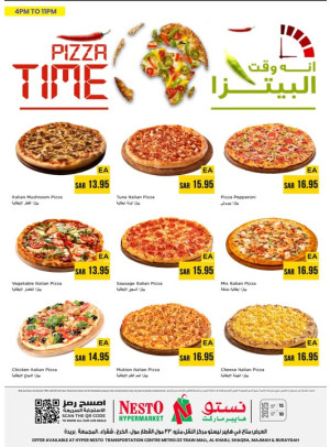 Pizza Time - Aziziah, Al Kharj & Al Qassim