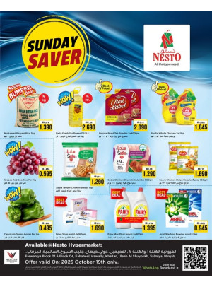 Sunday Saver