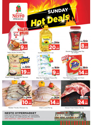 Sunday Deals - Jurf, Ajman