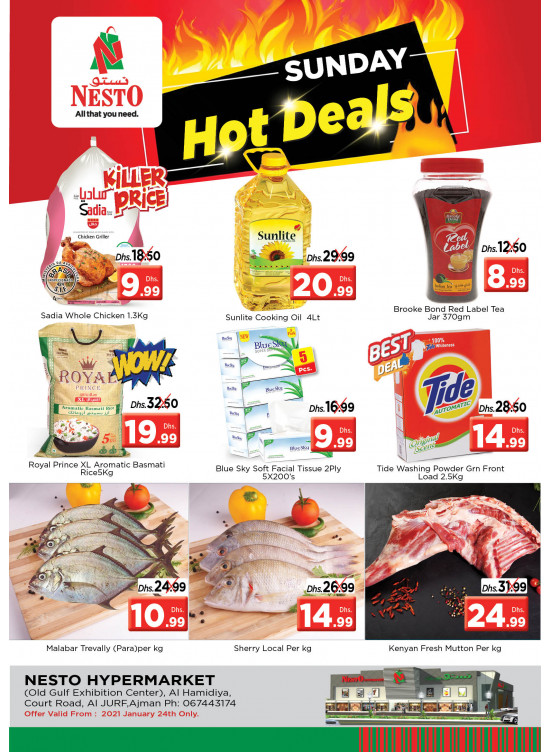Sunday Deals - Jurf, Ajman