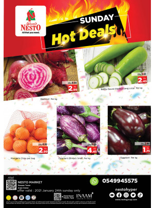 Sunday Deals - Arjan