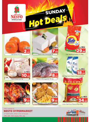 Sunday Deals - Umm Al Quwain