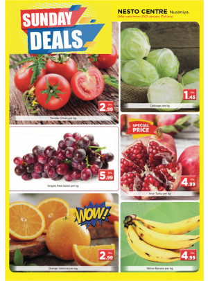 Sunday Deals - Mushrif, Ajman