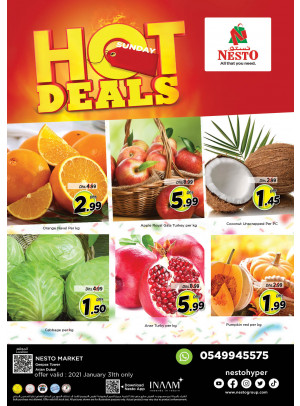 Sunday Deals - Arjan