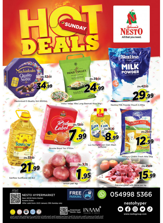 Sunday Deals - Al Karama, Dubai