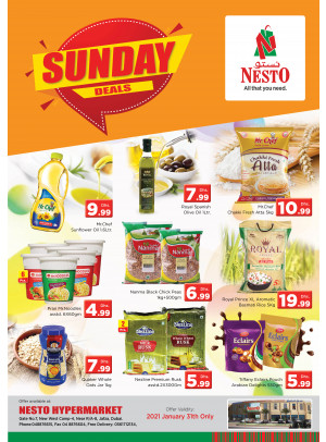 Sunday Deals - Jafza