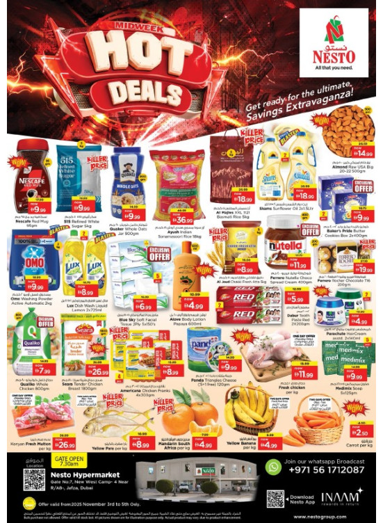 Midweek Deals - Jafza