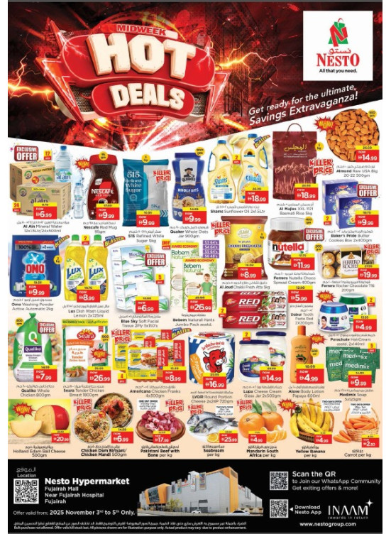 Midweek Deals - Fujairah