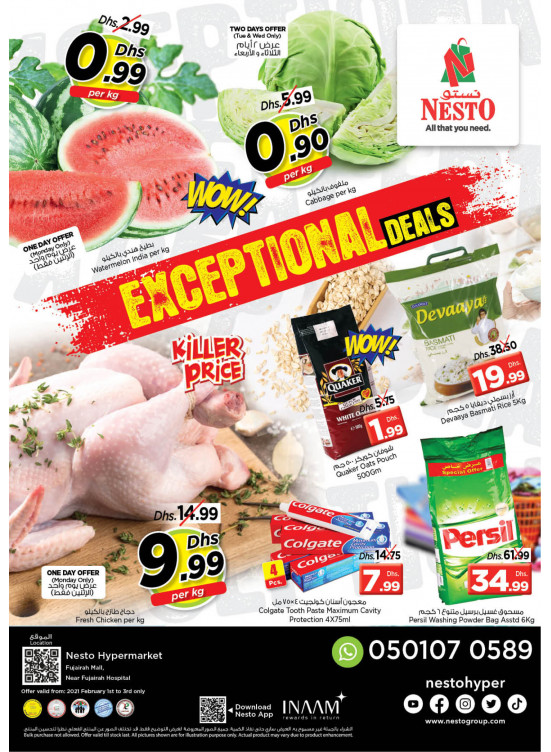Midweek Deals - Fujairah