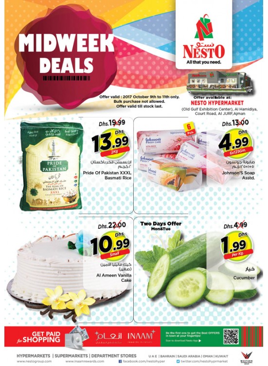 Midweek Deals - Jurf Ajman