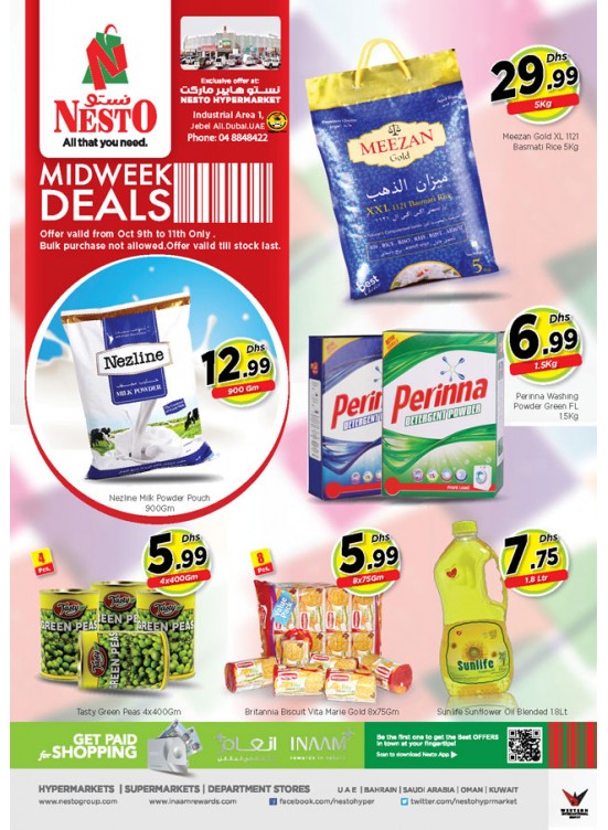 Midweek Deals - Jabel Ali