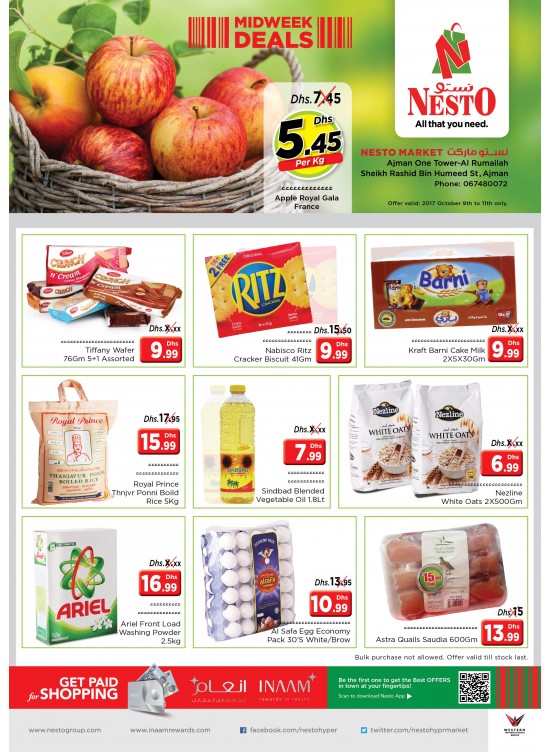 Midweek Deals - One Tower Rumailah Ajman