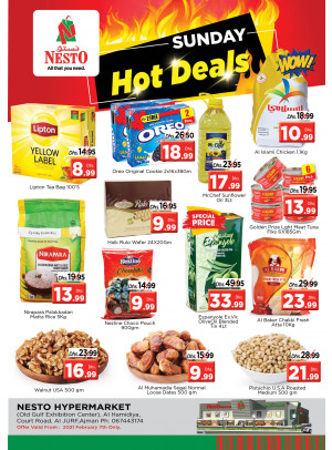 Sunday Deals - Jurf, Ajman