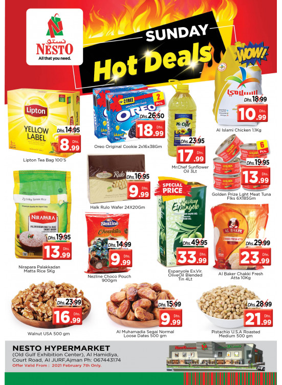Sunday Deals - Jurf, Ajman