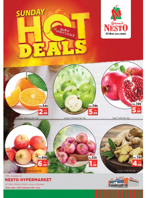 Sunday Deals - Umm Al Quwain