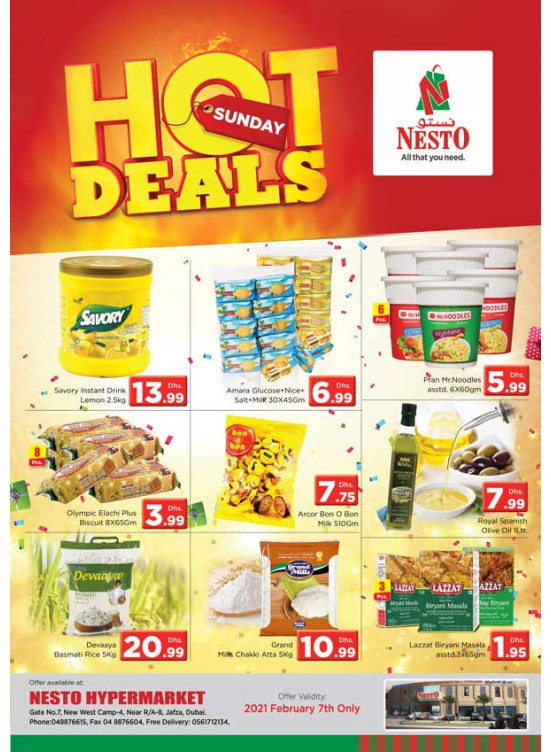 Sunday Deals - Jafza