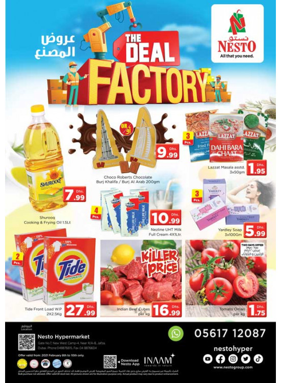 Midweek Deals - Jafza