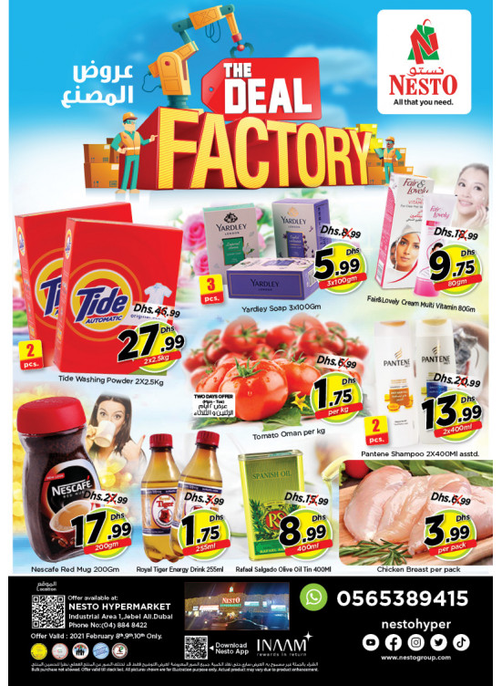 Midweek Deals - Jabel Ali