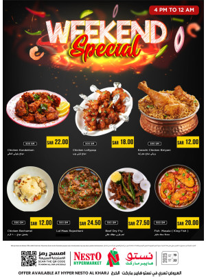 Weekend Food Deals - Al Kharj