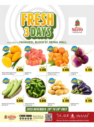 Fresh 3 Days