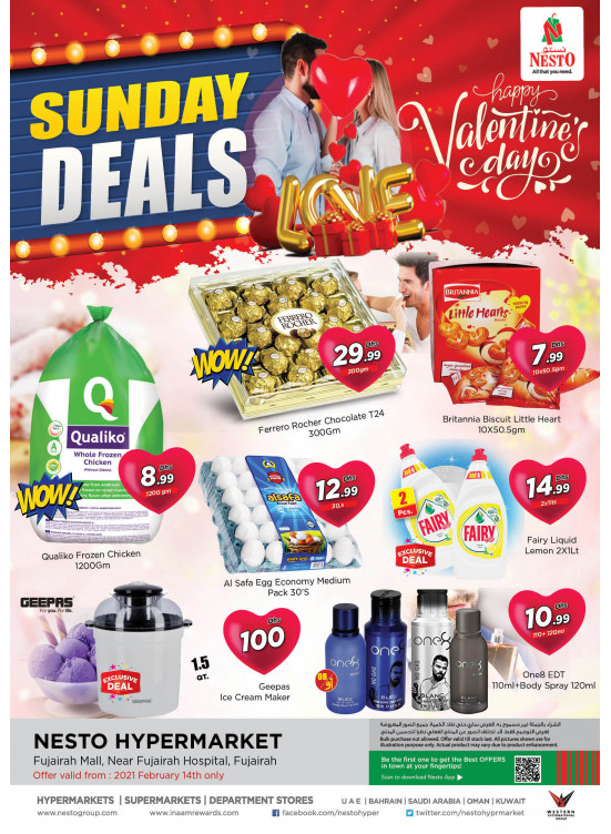 Sunday Deals - Fujairah