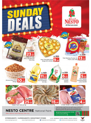 Sunday Deals - National Paints, Sharjah