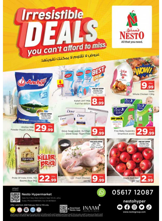 Midweek Deals - Jafza