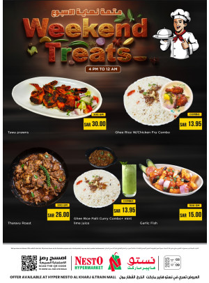 Weekend Treats Deals - Aziziah & Al Kharj