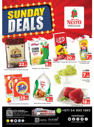 Sunday Deals - Al Tallah, Ajman
