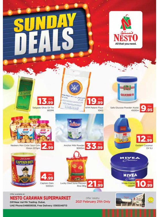 Sunday Deals - DIP