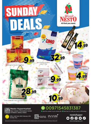 Sunday Deals - Satwa