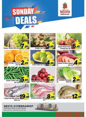 Sunday Deals - Al Nud, Sharjah