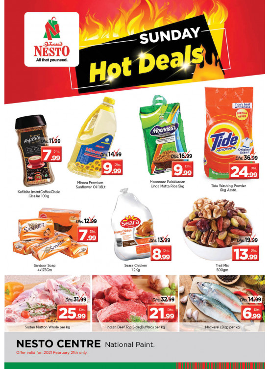 Sunday Deals - National Paints, Sharjah