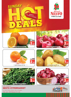 Sunday Deals - Umm Al Quwain