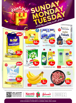 Big 3 Days Deals - Al Khobar, Jubail, Mina & Dabab