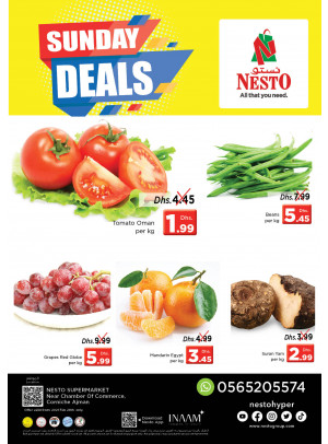 Sunday Deals - Karama Corniche, Ajman