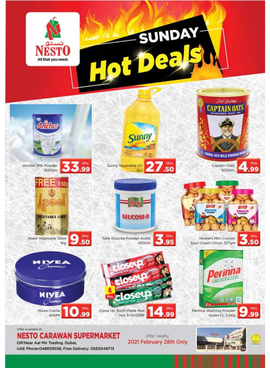 Sunday Deals - DIP