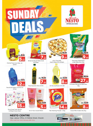 Sunday Deals - Al Wahda