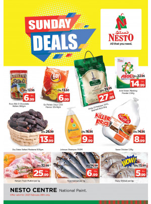 Sunday Deals - National Paints, Sharjah