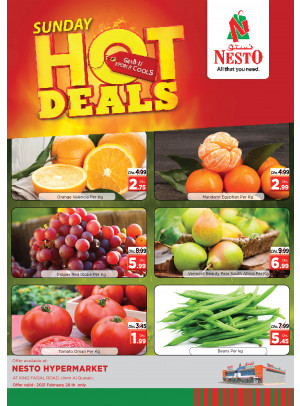 Sunday Deals - Umm Al Quwain