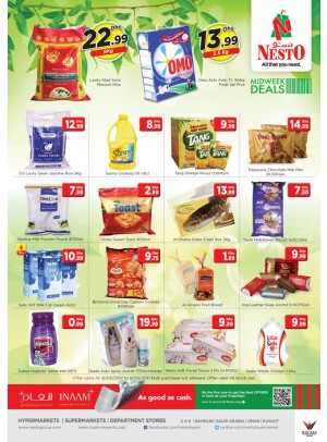 Midweek Deals Nesto At  JABEL ALI