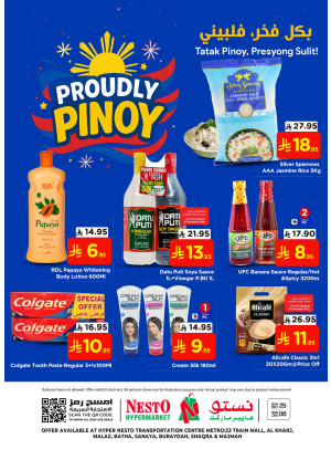 Proudly Pinoy - Riyadh, Al Kharj & Qassim