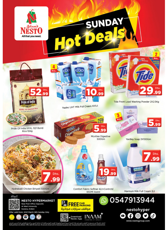 Sunday Deals - Near Karama Post Office, Dubai