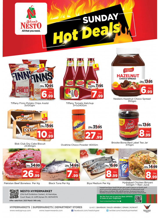 Sunday Deals - Jurf, Ajman