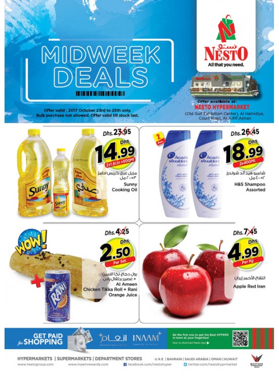 Midweek Deals - Jurf Ajman