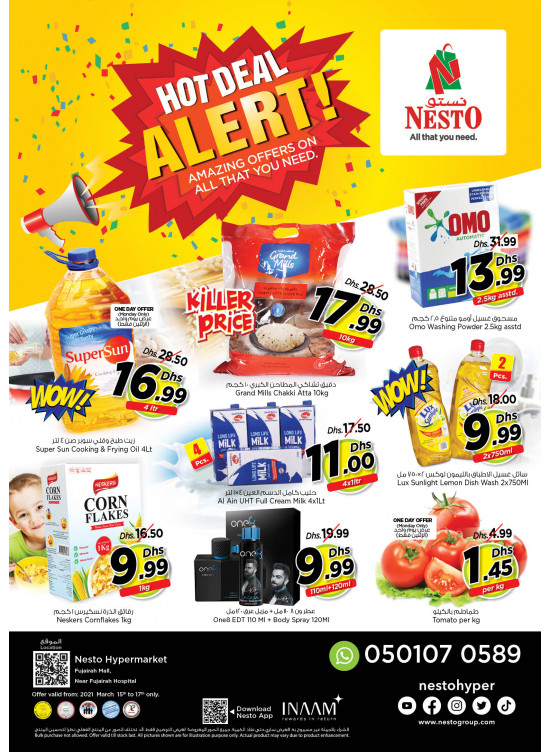 Midweek Deals - Fujairah