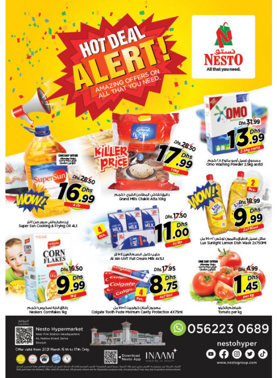 Midweek Deals - Al Nabba, Sharjah