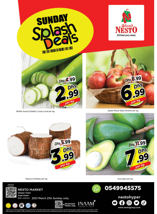 Sunday Deals - Arjan