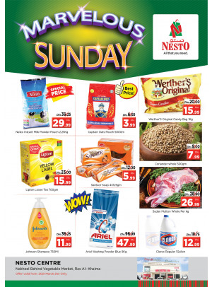 Sunday Deals - Ras Al Khaimah